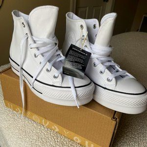 Custom Leather Converse